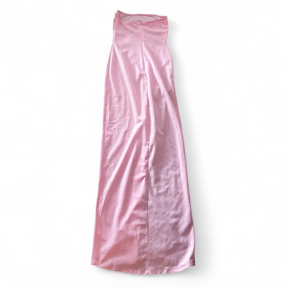 Lucy in the Sky Pink Maxi Prom Dress - Picture 2 of 5